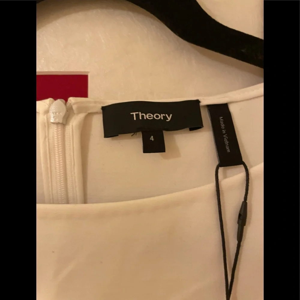 NWT Theory Boatneck Tulip Dress size 4 - Picture 5 of 12